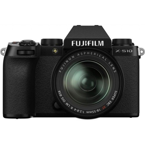 Цифровий фотоапарат Fujifilm X-S10 + XF 18-55mm F2.8-4.0 Kit Black (16674308)