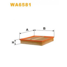 Повітряний фільтр для автомобіля Wixfiltron WA6581