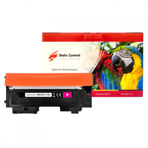 Картридж Static Control HP W2073A (117A) magenta Parrot (002-01-S2073APB)