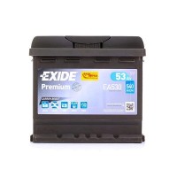 Акумулятор автомобільний EXIDE PREMIUM 53A (EA530)