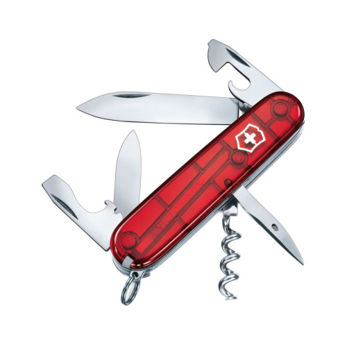 Ніж Victorinox Spartan Transparent Red Blister (1.3603.TB1)