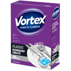 Таблетки для посудомийних машин Vortex Classic 50 шт. (4823071631005)