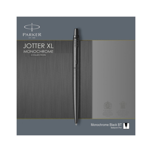 Ручка кулькова Parker JOTTER 17 XL Monochrome Black BT BP (12 432)