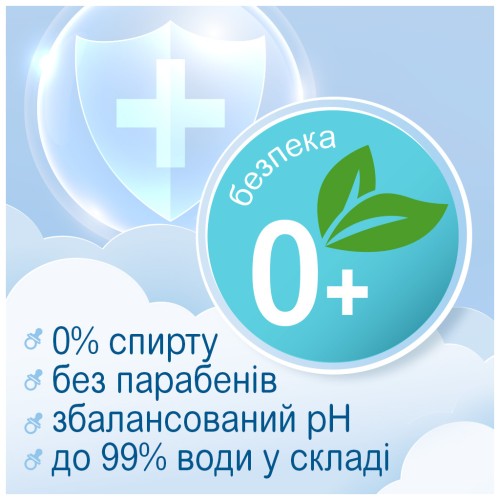 Дитячі вологі серветки Smile baby 100 cotton 50 шт. (42116700)