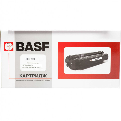 Тонер-картридж BASF HP LJ Pro M454/479, Cyan, without chip (BASF-KT-W2031A-WOC)