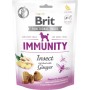 Ласощі для собак Brit Care Immunity комахи з імбиром 150 г (8595602539970)