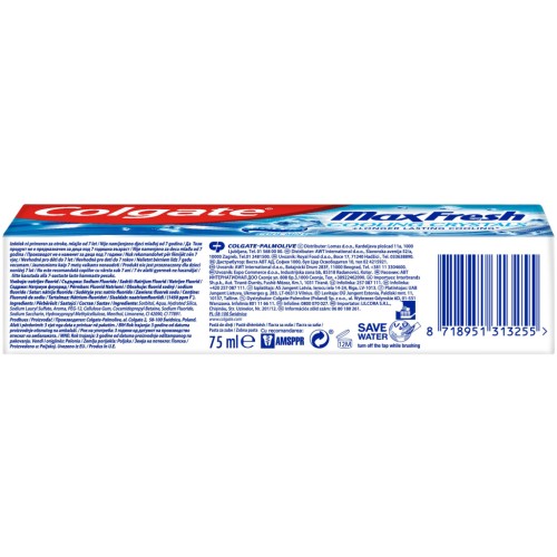 Зубна паста Colgate Max Fresh Cooling Crystals 75 мл (8718951313255)