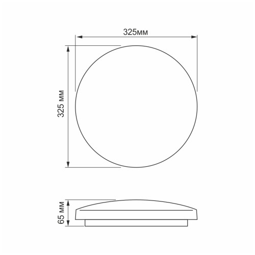 Світильник TITANUM LED 24W 5000K Зоряне небо (TLCL-245S)