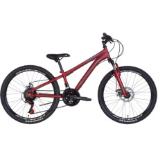 Велосипед Discovery 24" Rider AM DD рама-11,5" 2022 Red (OPS-DIS-24-309)