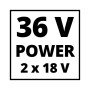 Газонокосарка Einhell GE-CM 36/48 Li M - Solo, 36В, PXC, 48 см, мульчування (без АКБ і ЗП) (3413054)