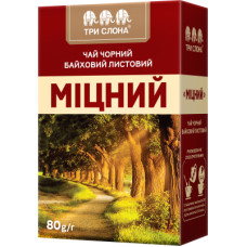 Чай Три Слона "Міцний" 80 г (ts.12333)