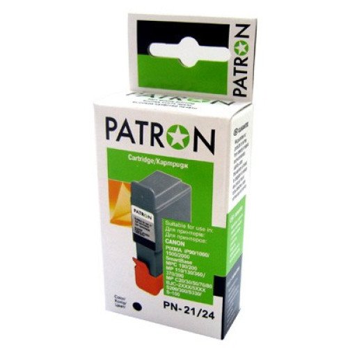 Картридж PATRON CANON BCI-24/21 color (№ PN-21/24) (CI-CAN-BCI-24-C1-PN/CI-CAN-BCI-2124-C-PN)