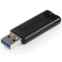 USB флеш накопичувач Verbatim 32GB PinStripe Black USB 3.0 (49317)