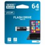 USB флеш накопичувач GOODRAM 64GB UCU2 Cube Black USB 2.0 (UCU2-0640K0R11)