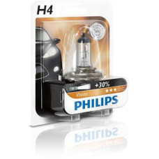 Автолампа Philips H4 Vision, 3200K, 1шт (12342PRB1)