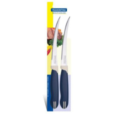 Набір ножів Tramontina Multicolor для томатов 2шт 127 мм Blue (23512/215)