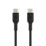 Дата кабель USB-С - USB-С, PVC, 1m, black Belkin (CAB003BT1MBK)