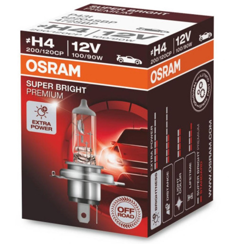 Автолампа Osram галогенова 100/90W (OS 62204 SBP)