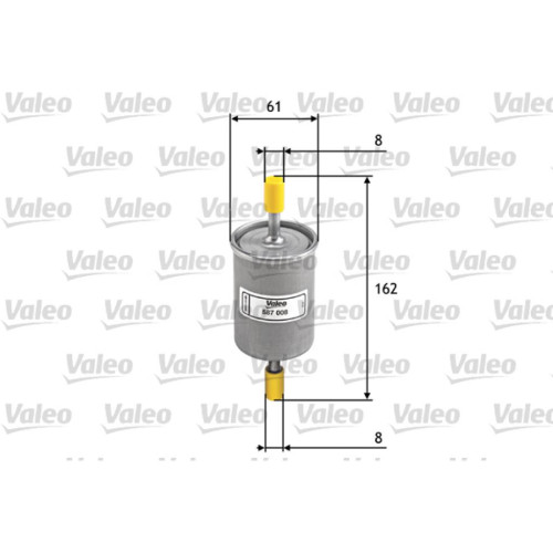 Фільтр паливний Valeo 587008