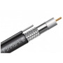 Кабель телевізійний FinMark RG-660, CU, +steel wire, 305м, black (F660BVMcu_305_black)