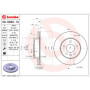 Гальмівний диск Brembo 09.6983.10