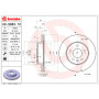 Гальмівний диск Brembo 09.6983.10