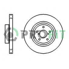 Гальмівний диск Profit 5010-1175