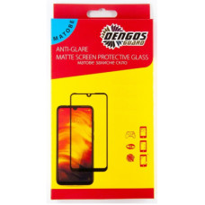 Скло захисне Dengos Full Glue Matte для iPhone 12/12 Pro (black) (TGFG-MATT-38)