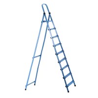 Драбина Work's стрем'янка металева - 409 (9 сх., синя) (63276)