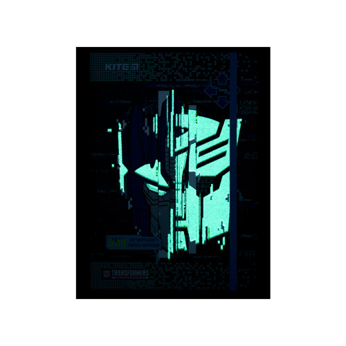 Блокнот Kite Transformers A5 80 аркушів, клітинка (TF22-466)