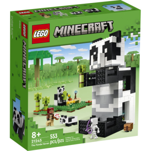 Конструктор LEGO Minecraft Помешкання панди 553 деталі (21245)