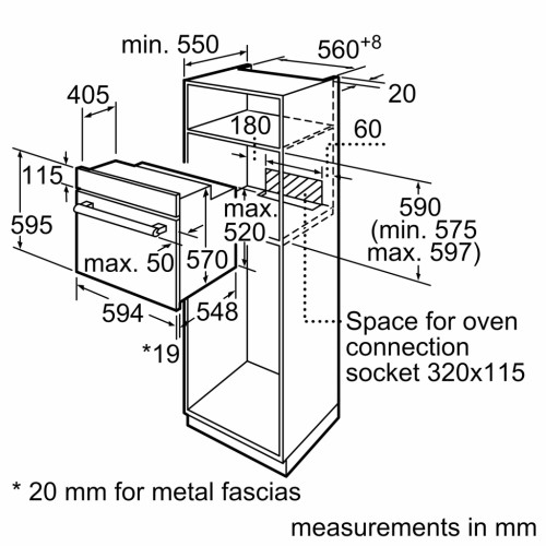 Духова шафа Bosch HBJ517SG0R