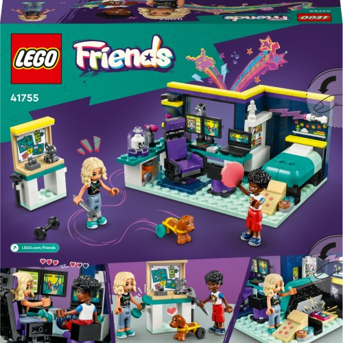 Конструктор LEGO Friends Кімната Нови 179 деталей (41755)