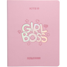 Щоденник шкільний Kite Girl boss, м'яка обкладинка (K23-283-3)