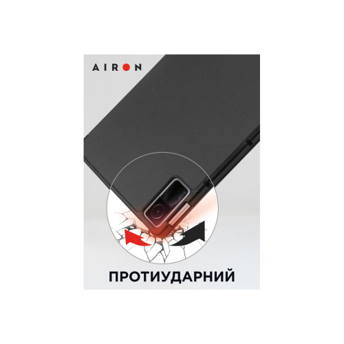 Чохол до планшета AirOn Premium Xiaomi Redmi Pad 10.6" 2022 + Film Black (4822352781087)