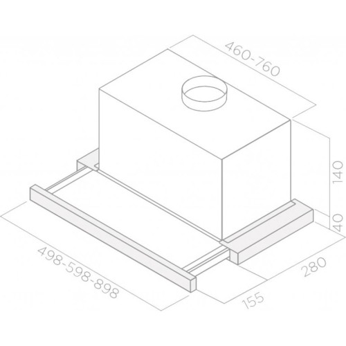 Витяжка кухонна ELICA ELITE 14 LUX WH/A/60