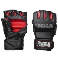 Рукавички для MMA PowerPlay 3053 L/XL Black/Red (PP_3053_L/XL)