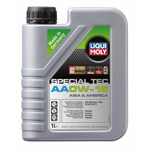 Моторна олива Liqui Moly SPECIAL TEC AA 0W-16 1л (LQ 21326)