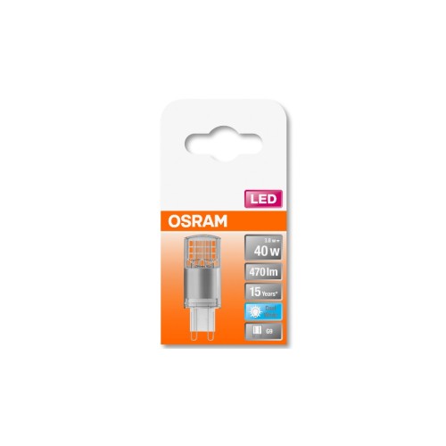 Лампочка Osram LEDPIN40 3,8W/840 230V CL G9 FS1 (4058075432420)