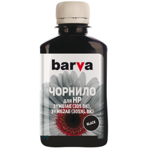 Чорнило Barva HP 305 180 мл Black Pigmented (H305-778)