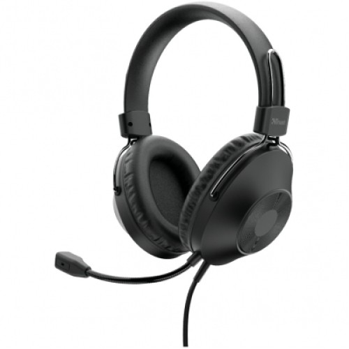 Навушники Trust Ozo Over-Ear USB Headset Black (24132)