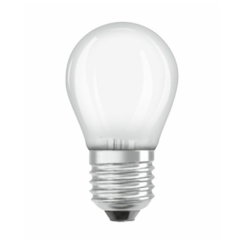 Лампочка Osram LEDPCLP40D 5W/827 230VGLFR E27 10X1 (4058075438897)