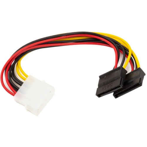 Перехідник Power Molex to 2 SATA 0.15m PowerPlant (CA913060)