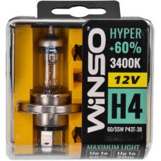 Автолампа WINSO H4 HYPER +60 60/55W (712430)