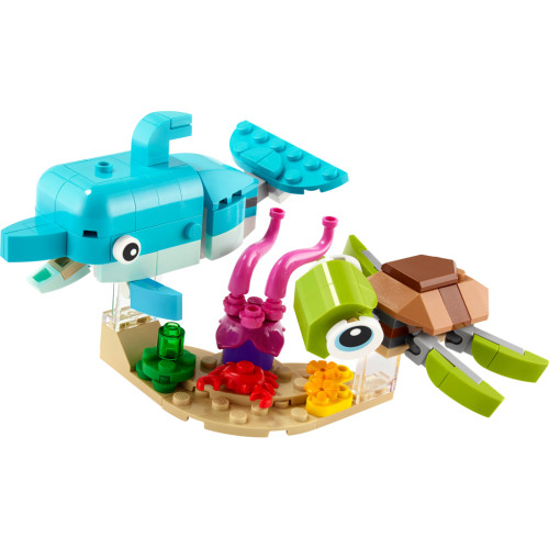 Конструктор LEGO Creator Дельфін та черепаха 137 деталей (31128)