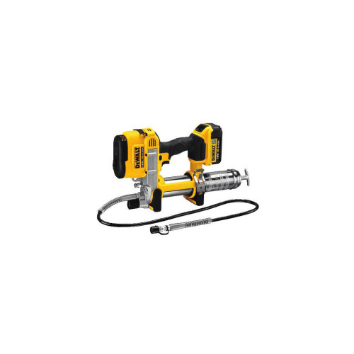 Шприц для мастила DeWALT акумуляторний 147.87 мл/хв, 18В XR Li-ion, 4Ah, кейс (DCGG571M1)