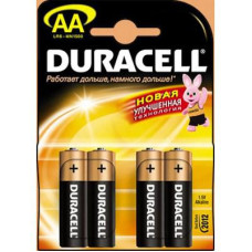 Батарейка Duracell AA MN1500 LR06 * 4 (5000394052536 / 81551270)