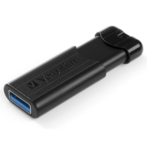 USB флеш накопичувач Verbatim 16GB PinStripe Black USB 3.0 (49316)