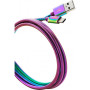 Дата кабель USB 2.0 AM to Type-C 1.2m Rainbow Canyon (CNS-USBC7RW)