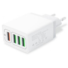 Зарядний пристрій XoKo QC-405 4 USB 6.2A White (QC-405-WH)